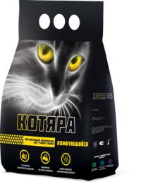 Наполнитель для кошачьего туалета Котяра комкующийся