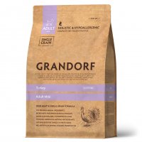 ���� GRANDORF ADULT MINI TURKEY & RICE ��� ����� ���� ����� �� 1 ���� � ��������