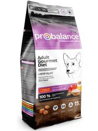 Корм ProBalance Adult Beef & Lamb, для взрослых собак всех пород с говядиной и ягненком