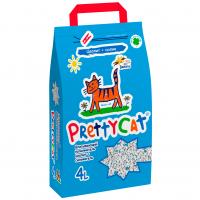 PrettyCat наполнитель глиняный впитывающий с део-кристаллами "Aroma Fruit" 2 кг (4 литра)