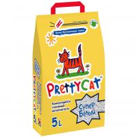 PrettyCat наполнитель комкующийся для кошачьих туалетов "Супер белый" 4,2 кг (5 л)