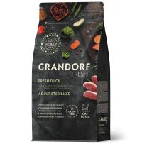 ����� ���� ��� ��������������� ����� GRANDORF Fresh Cat STERILISED Duck&Sweet Potato ������ ���� ���� � �������