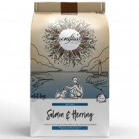 Сухой корм CRAFTIA NATURA для взрослых собак миниатюрных и мелких пород из лосося с сельдью