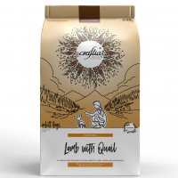 Сухой корм CRAFTIA NATURA для взрослых собак миниатюрных и мелких пород из ягненка с перепелкой