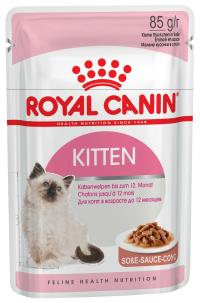 Влажный корм Royal Canin Kitten, для котят с 4 до 12 месяцев в соусе