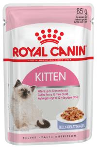 Влажный корм Royal Canin KITTEN ЖЕЛЕ, для котят с 4 до 12 месяцев