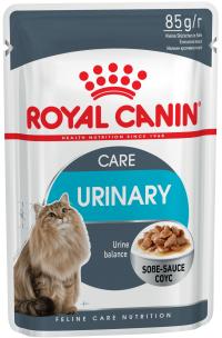 Влажный корм Royal Canin URINARY CARE dseв соусе, для кошек профилактика МКБ