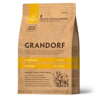 ���� GRANDORF ADULT MINI LIVING PROBIOTICS 4 MEAT & BROWN RICE, ��� ����� ����� �����, 4 ���� ����/����� ���