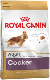 ����� ����  ROYAL CANIN Cocker adult, ��� �������� ����� ������ �����-�������� � �������� �� 12 �������