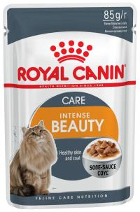 Влажный корм Royal Canin INTENSE BEAUTY в соусе, для поддержания красоты шерсти