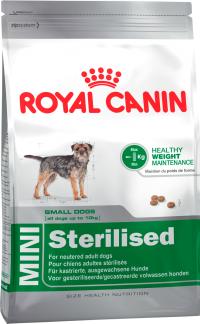 ����� ���� ROYAL CANIN Mini Sterilised, ��� �������� ��������������� ����� ������ ��������